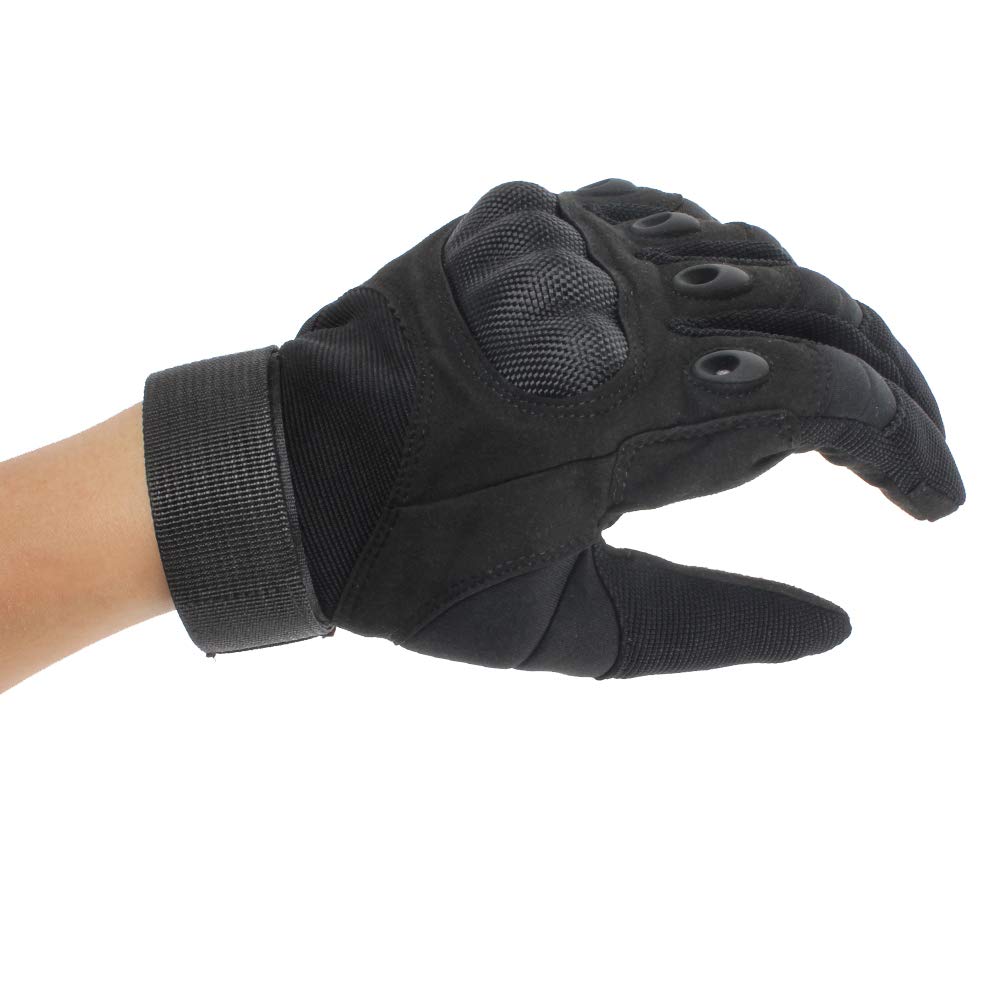 Motorbike Gloves, Men Full Finger Motorcycle Gloves Touch Screen ATV Riding Motocross Racing Gloves Brand: LALATECH