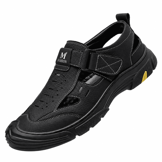 🖤 Men’s Breathable Hollow-Out Sandals – Comfort Meets Style
