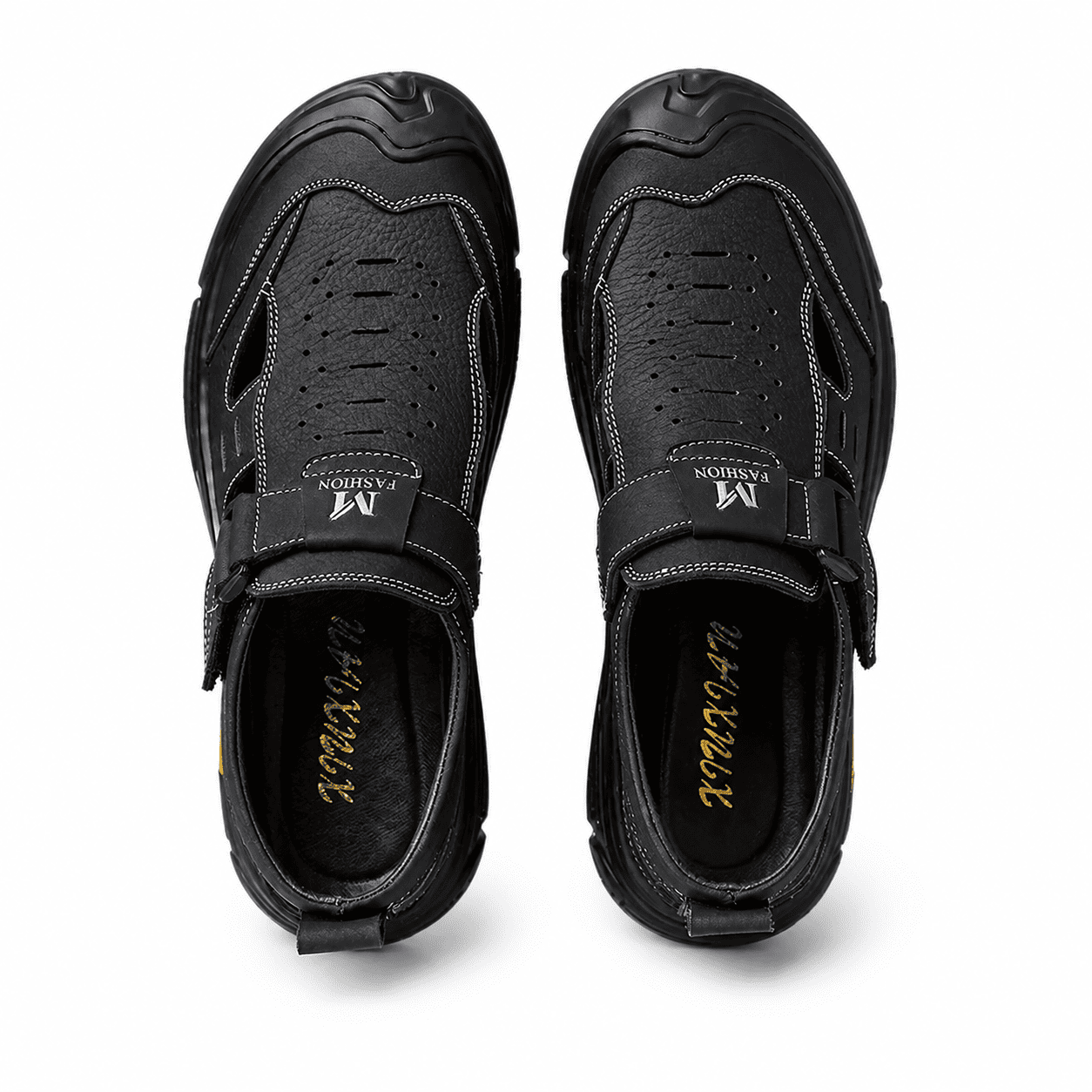 🖤 Men’s Breathable Hollow-Out Sandals – Comfort Meets Style