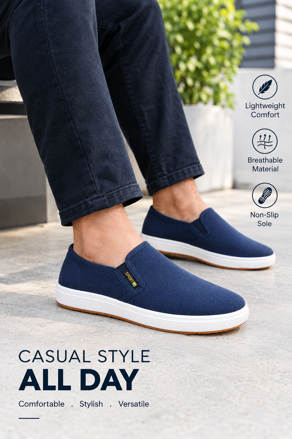 Men's New Sneakers – Lightweight & Breathable2026✅