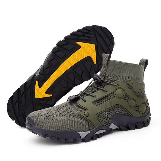 Comfortable & Waterproof Hiking Shoes 🌧️⛰️ | Durable and Ready for Adventure 🌲✨
