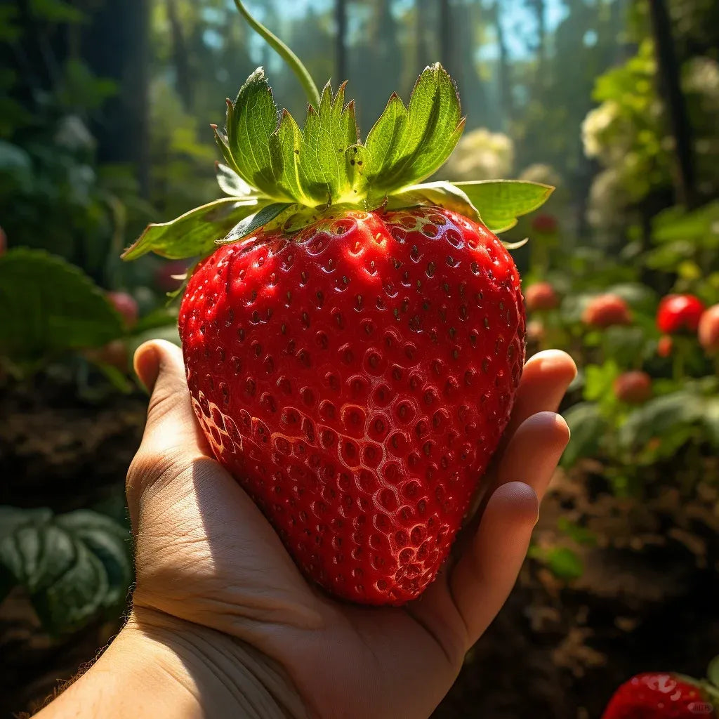 🍓 Giant Cream Strawberry Seeds 🍓 – A Sweet Delight for Your Garden! 😍 2026